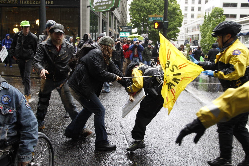 Anarchists Ignite May Day Riot in Portland
